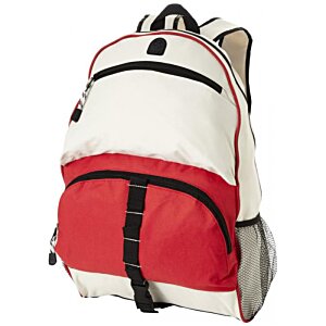 Additional Image 8 - a red and white backpack