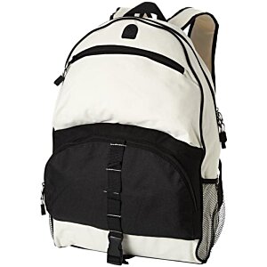 Additional Image 4 - a white and black backpack