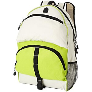 Additional Image 5 - a white and green backpack