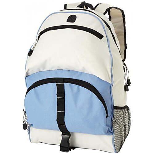 Additional Image 3 - a white and blue backpack