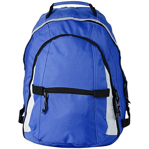 Additional Image 1 - a blue backpack with a zipper