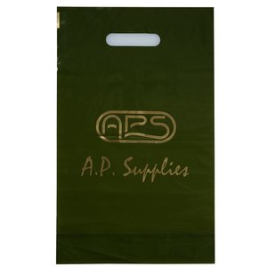 Additional Image 3 - a green bag with gold text