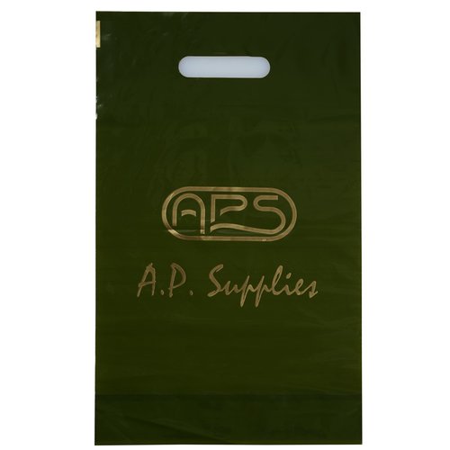 Additional Image 3 - a green bag with gold text