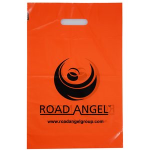 Additional Image 1 - an orange bag with black logo