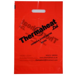 Additional Image 5 - a red bag with black text
