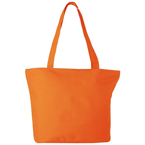 Additional Image 3 - an orange bag with a handle