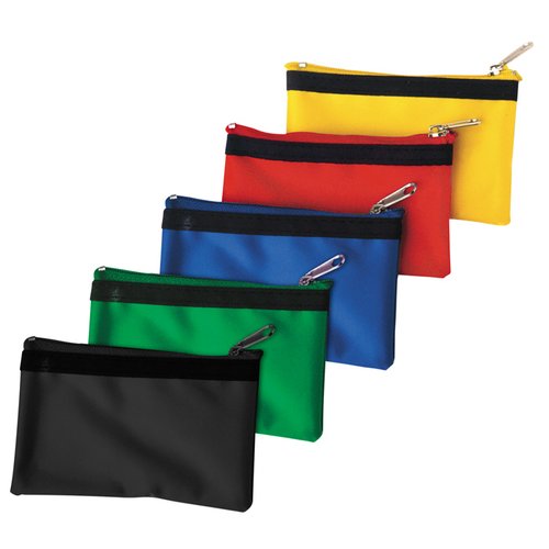 Additional Image 1 - a group of colorful zipper pouches