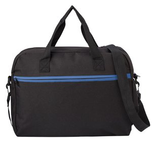 Additional Image 2 - a black and blue duffel bag