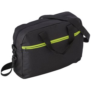 Additional Image 6 - a black bag with a green stripe