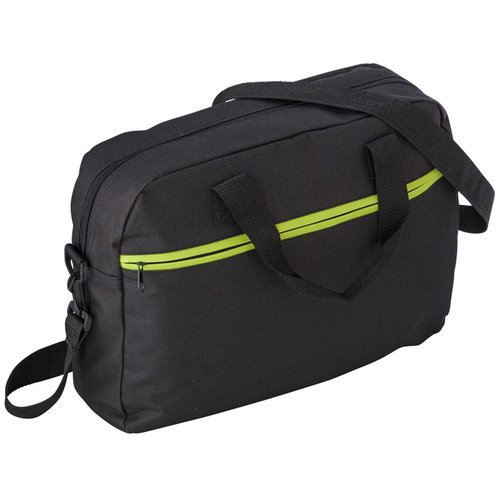 Additional Image 6 - a black bag with a green stripe