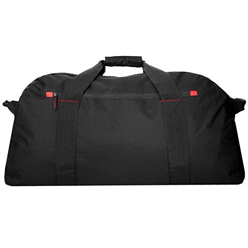 Additional Image 1 - a black bag with red accents