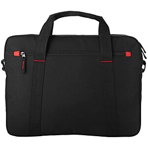 Additional Image 2 - a black bag with red accents