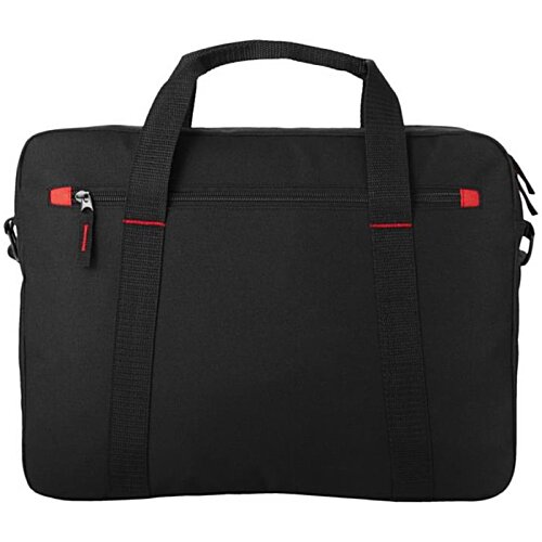 Additional Image 2 - a black bag with red accents