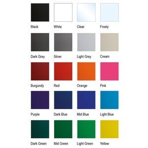 Additional Image 1 - a close up of a color chart