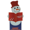 Additional Thumbnail Image 1 - a snowman holding a book