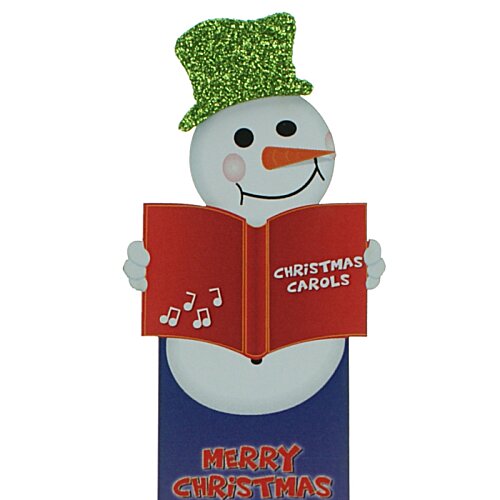 Additional Image 2 - a snowman holding a book