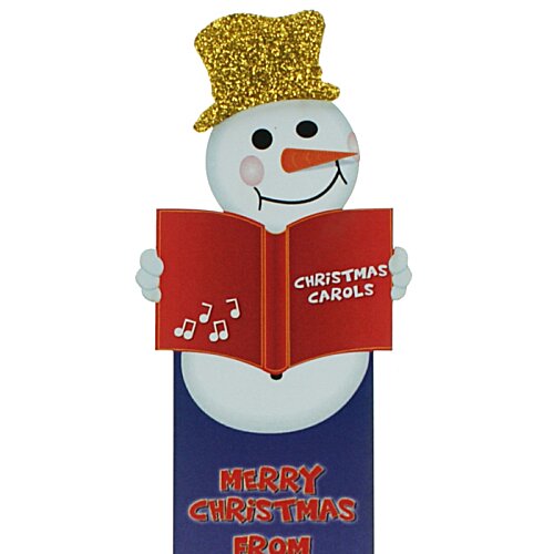 Additional Image 3 - a snowman holding a book