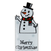 Additional Thumbnail Image 1 - a snowman with a hat and scarf