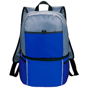 Additional Image 1 - a blue and grey backpack