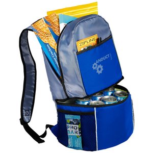 Additional Image 2 - a blue backpack with a black strap