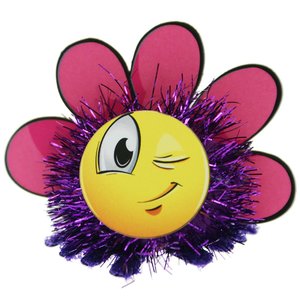 Additional Image 4 - a yellow flower with purple petals
