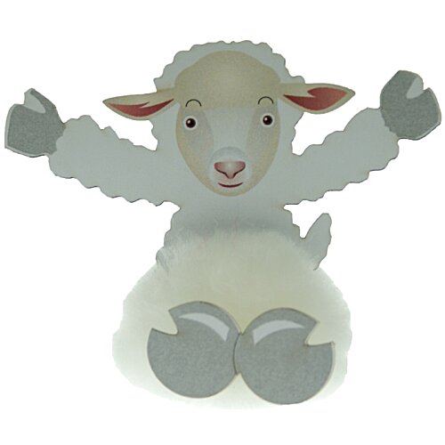 Additional Image 3 - a white sheep with grey legs