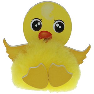 Additional Image 1 - a yellow toy duck with black eyes