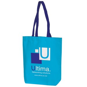 Additional Image 1 - a blue bag with a logo on it