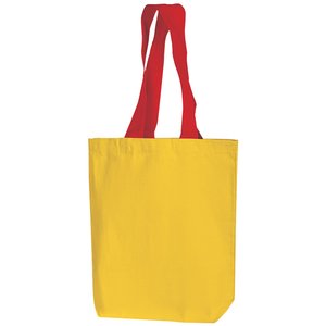 Additional Image 6 - a yellow bag with red straps