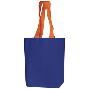 Additional Image 7 - a blue bag with orange handles