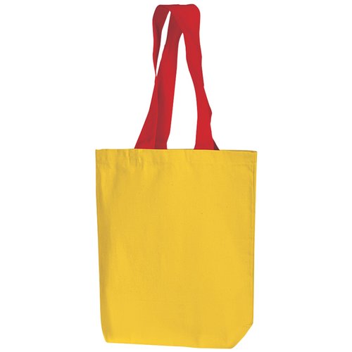 Additional Image 6 - a yellow bag with red straps