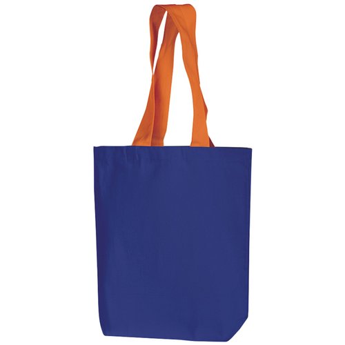 Additional Image 7 - a blue bag with orange handles