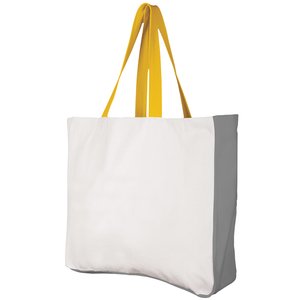 Additional Image 1 - a white bag with yellow straps