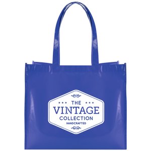 Additional Image 5 - a blue bag with white text