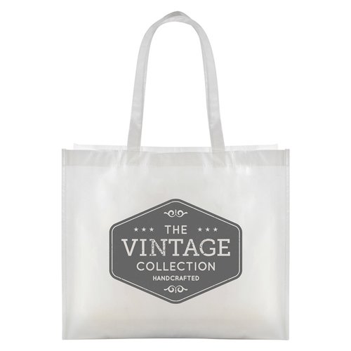 Additional Image 3 - a white bag with a gray label