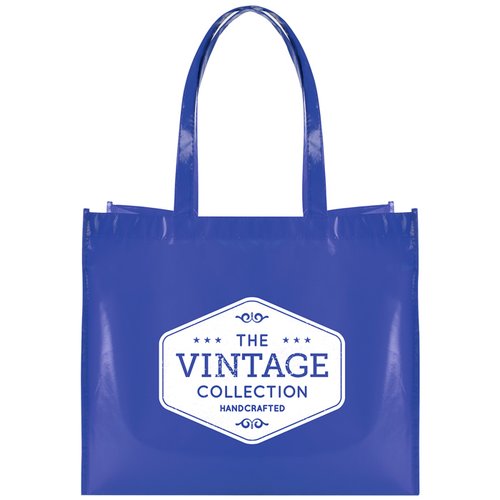 Additional Image 5 - a blue bag with white text