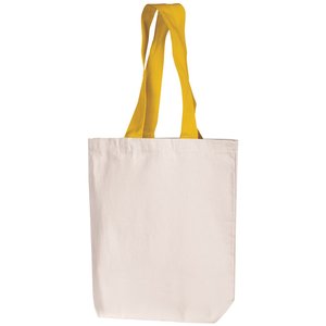 Additional Image 2 - a white bag with yellow straps