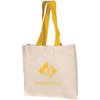 View Image 2 of 14 of DISC Natural Cotton Shopper with Coloured Handles - Landscape