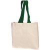 View Image 11 of 14 of DISC Natural Cotton Shopper with Coloured Handles - Landscape