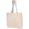 View Image 3 of 14 of DISC Natural Cotton Shopper with Coloured Handles - Landscape