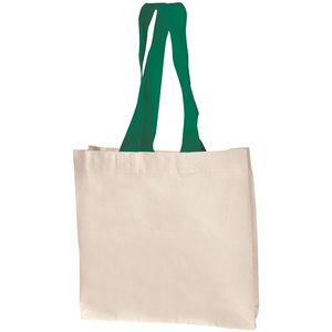 Additional Image 8 - a white bag with green straps