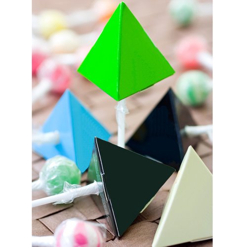 Additional Image 1 - a group of colorful pyramids