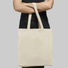 View Image 5 of 5 of Odessa Cotton Tote - Natural - Printed