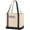 View Image 2 of 4 of DISC Premium Cotton Boat Tote