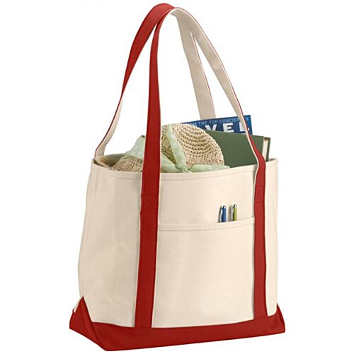 Additional Image 3 - a white and red bag
