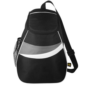 Additional Image 3 - a black and white backpack
