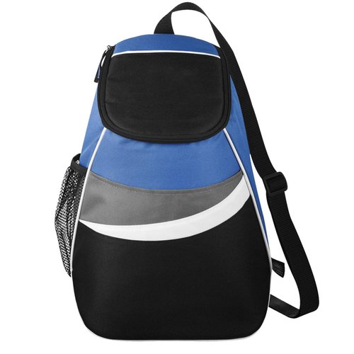 Additional Image 1 - a blue and black backpack