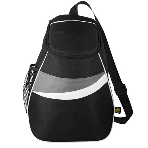 Additional Image 3 - a black and white backpack