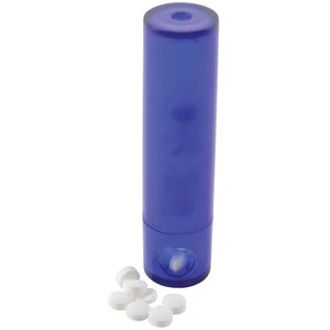 Additional Image 3 - a blue cylinder with white caps