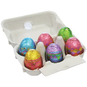 Additional Image 1 - a tray of colorful eggs